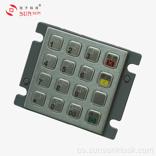 PCI5.x Cuscinettu PIN pad per Distributore Automaticu